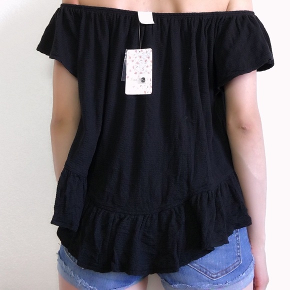 LAST ONE sale sale sale  Free people black  top - Picture 3 of 8